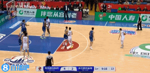 礼尚往来！约克侧翼三分穿针 王睿泽借掩护弧顶空位三分还以颜色