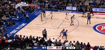 真硬汉！布伦森单打小哈达威 横撤步三分直接扳平比分！